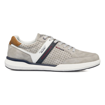 Sneakers grigie da uomo con dettagli traforati Glams, Sneakers Uomo, SKU m114002324, Immagine 0